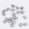 100pcs Fishing Weights Sinkers Fishing Tackle Accessories Open Mouth Design Weights Split Shot Fishing Sinkers 5 Sizes