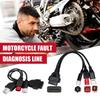 Cablu Splitter OBD cu 16 Pini 1 la 3 3P+4Pini+6Pini Pentru Motociclete Honda Yamaha Cablu de Diagnostic V1W4