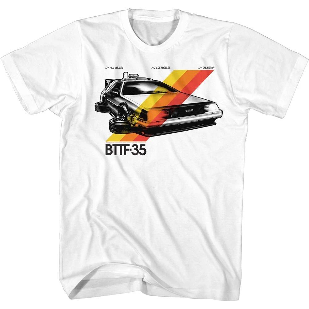 Back To The Future Bttf-35 Stripes Movie Shirt 110
