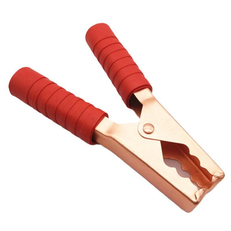 Gold-Plated High Current Alligator Clip, 300A/200A, 140mm Length, Large Battery Clip
