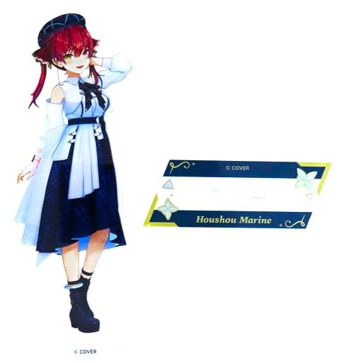 Houshou Marine Acrylic Stand Hololive Blue Journey Costume Yoake No Uta Official Merchandise