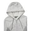 BBC EARTH Women S Cropped Hoodie Zip Up  Melange Gray  24SS