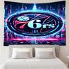76ers Basketball Team Quick-Dry Tapestry Hanging for Bedroom,Livingroom, Playroom,Decor Art Room Wall Tapestry Holiday and Birthday Gifts