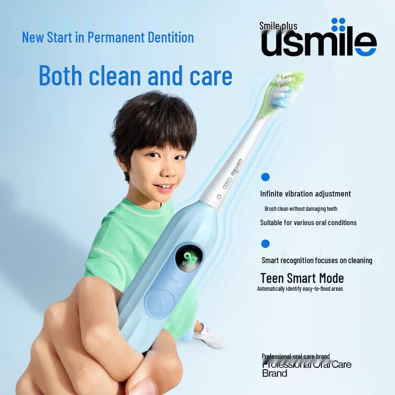 usmile T10 Electric Toothbrush for Teens CN Plug (adapter Included)