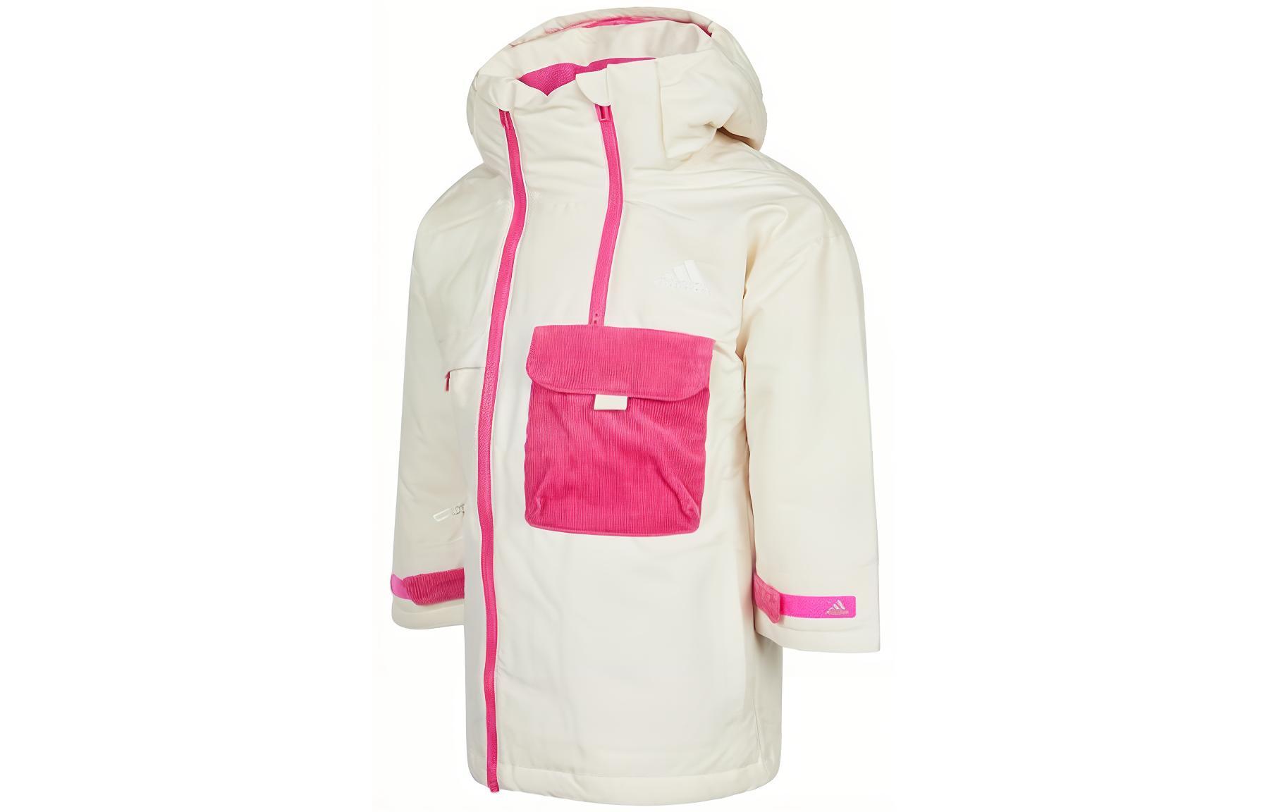 Adidas Down Jacket Pink White Kids  H40337 116