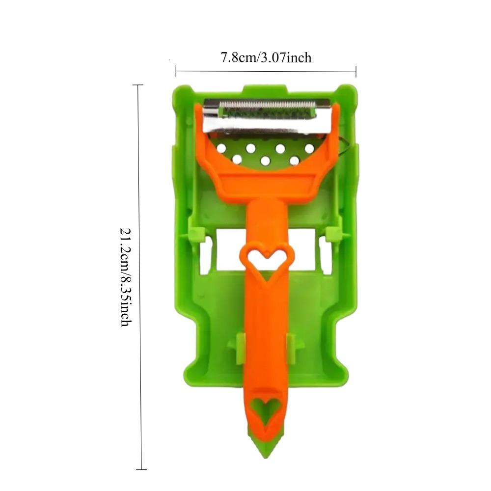 Multifuncional Peeler with Grating Plate Portable Stainless Steel Potato Slicer Fruits Vegetables Chopper for Home Kitchen
