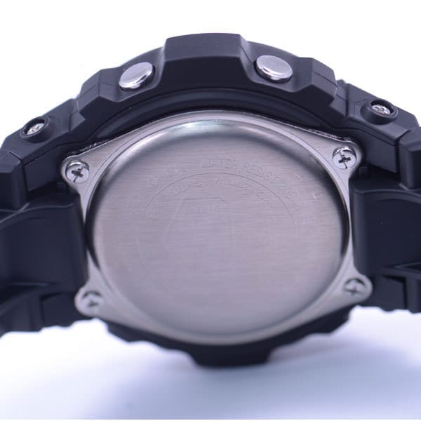 Casio G-SHOCK Herrenuhr AWG-M100A-1AJF [G-SHOCK MULTIBAND6] rund, schwarz, Edelstahl, digital, analog