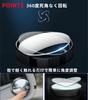 Auxiliary Mirror for Cars, Helical Suction Cup Type, Side Mirror, 360° Adjustable Angle, Round