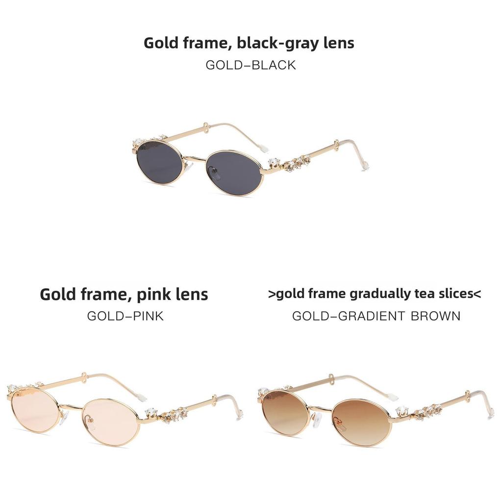 Metal Sunglasses With Pearl Embellishments For Fashionable Sun Protection