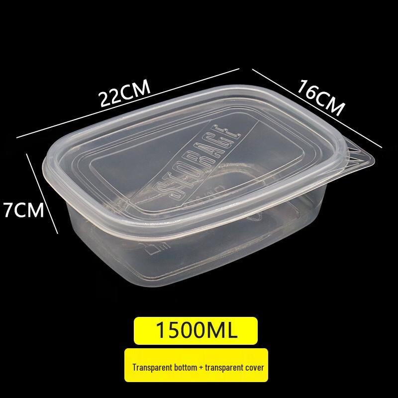Handon Disposable Round Plastic Takeaway Containers