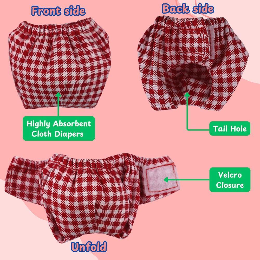 Absorbent Pet Training Pants Potty Training Small Pet Diapers Squirrel Underwear  Groundhogs