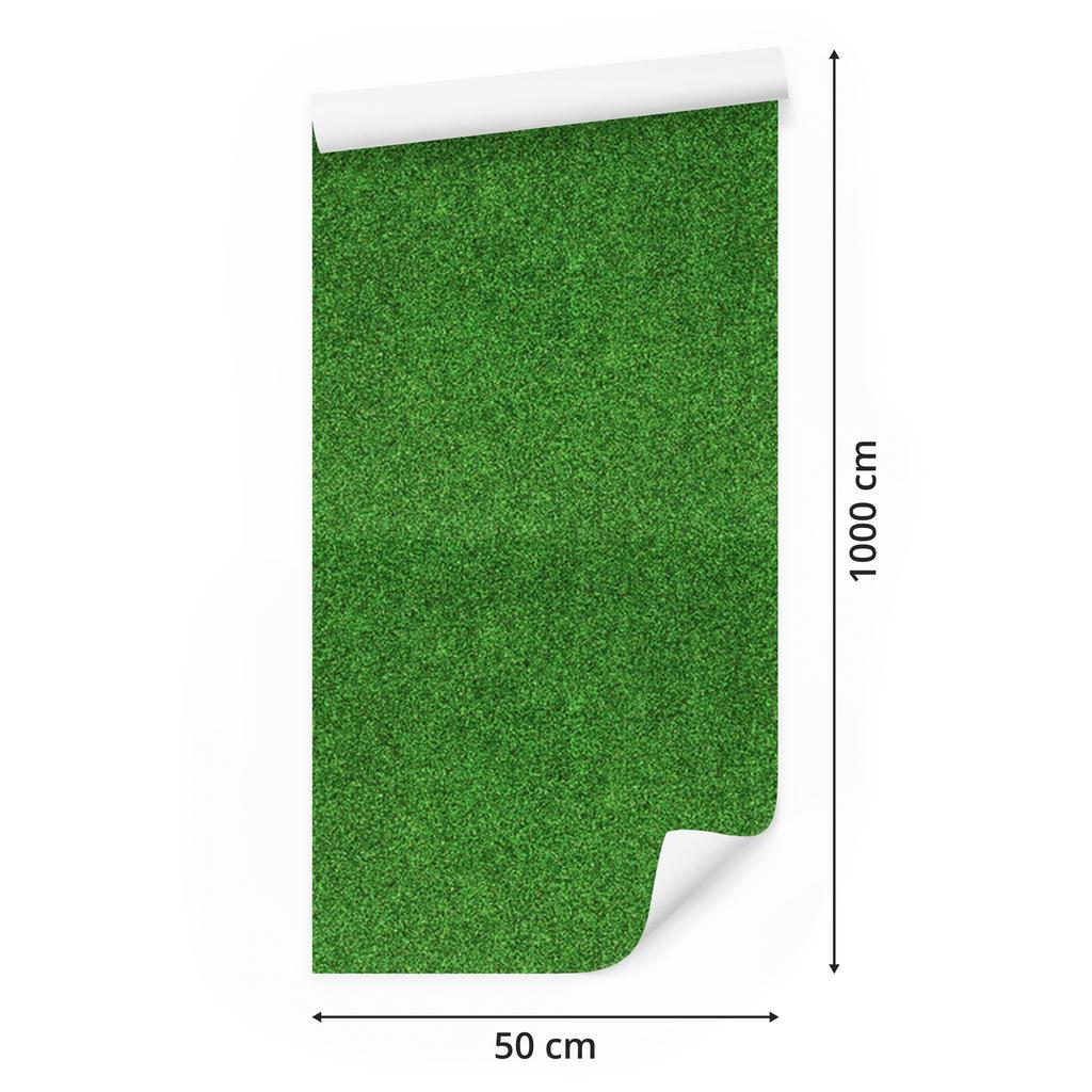 Glitter Green Wallpaper, Green Center for Living Room and Bedroom 50x1000