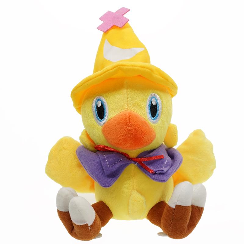Fantasy Chocobo Final Christmas Hat Plush Toy Yellow Soft Doll Kid Gift Xmas