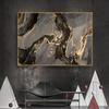 Pôster fluido abstrato de luxo, preto, cinza, dourado, mármore, arte de parede, pintura em tela, posteres modernos, impressões, mural, sala de estar, decoração de casa
