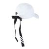 [Adidas Golf] Golf Cap Three Stripes Ribbon Cap Women's White Free Size