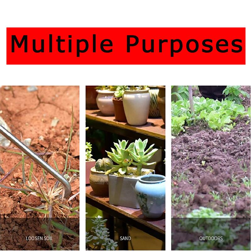 1Pc Garden Weeder Tools Grass Puller Garden Weeding Hook Weed Grass Root Remover for Backyard Farm Planting Weeder Hand Tools
