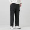 Men's Soft Shell Casual Workwear Pants - Winter Plus Velvet Outdoor Sports Trousers