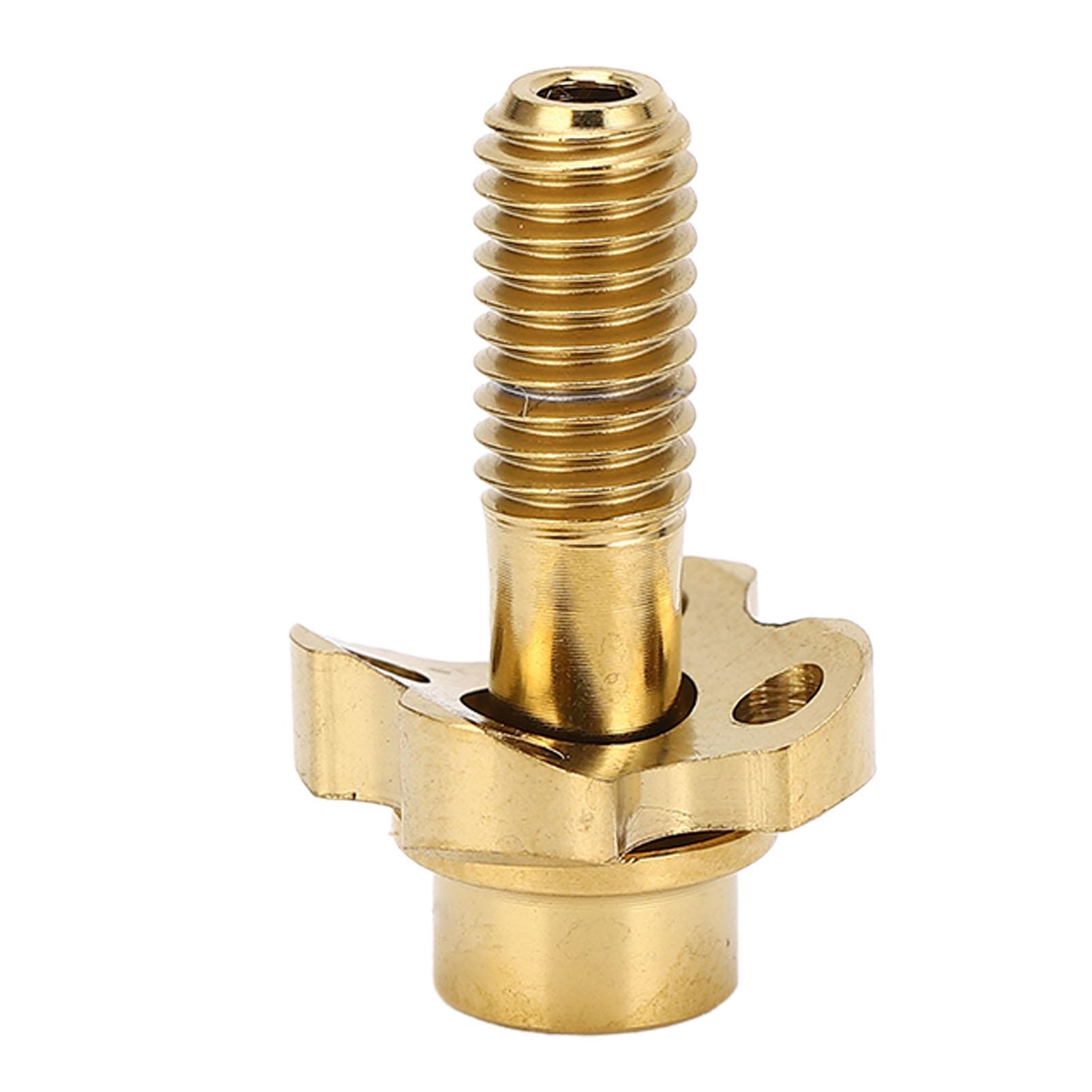 

Front Derailleur Screw Gasket Ti Alloy Fixed Set Kit Arc Half Moon Washer Hallow Gold