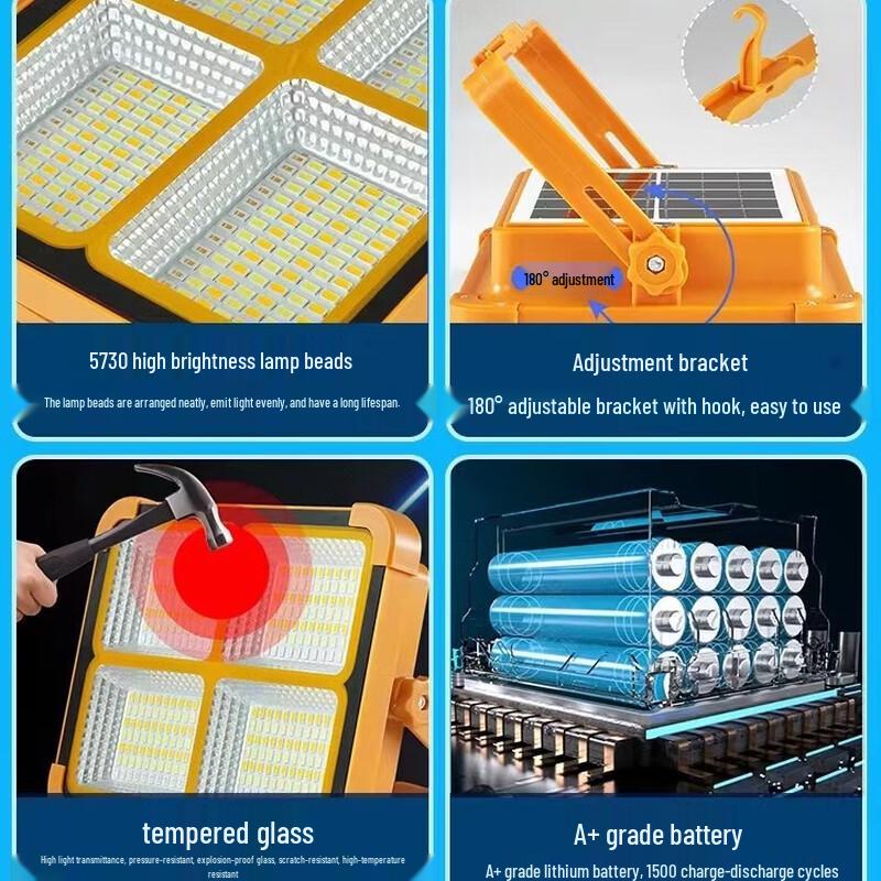 Meng Pao Solar LED Emergency Light & Power Bank