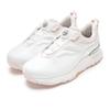 Fila GF Velocity Sport Minimalist Slip-On Durable Low-Top Golf Shoes Women Sneaker Bright-White Water-Rose-Pink A12W431702FBR