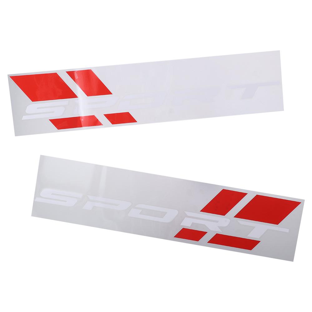 2pcs 15.74 Inch Sport Letter Car Sticker Vinyl Vinyl Sticker  for All Cars Side