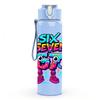 1PC Six Seven GT Cartoon Letter 750ml Color Plastic Sports Water Bottle Leakproof Flip Straw Lid Suitable for Sports Office Home Use