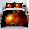 Digital Printing Three-Piece Universe Printing Bedding Home Textile Bedding