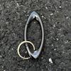 Keychain Hook Durable Spring Movement Handmade Knotted Pendant Handcrafted Rotating Rope Hook Keyring Accessory