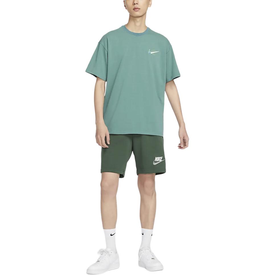 New Nike T Shirt Men's Coastal Blue FV3759-361
