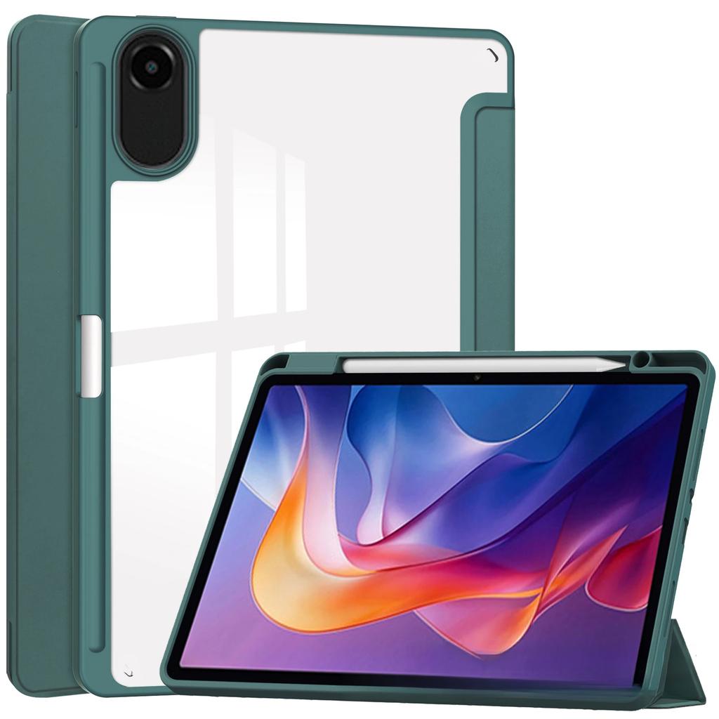 Tablet Case For Xiaomi Redmi Pad 2 Case 11inch Tri-Fold Acrylic Pen Slot