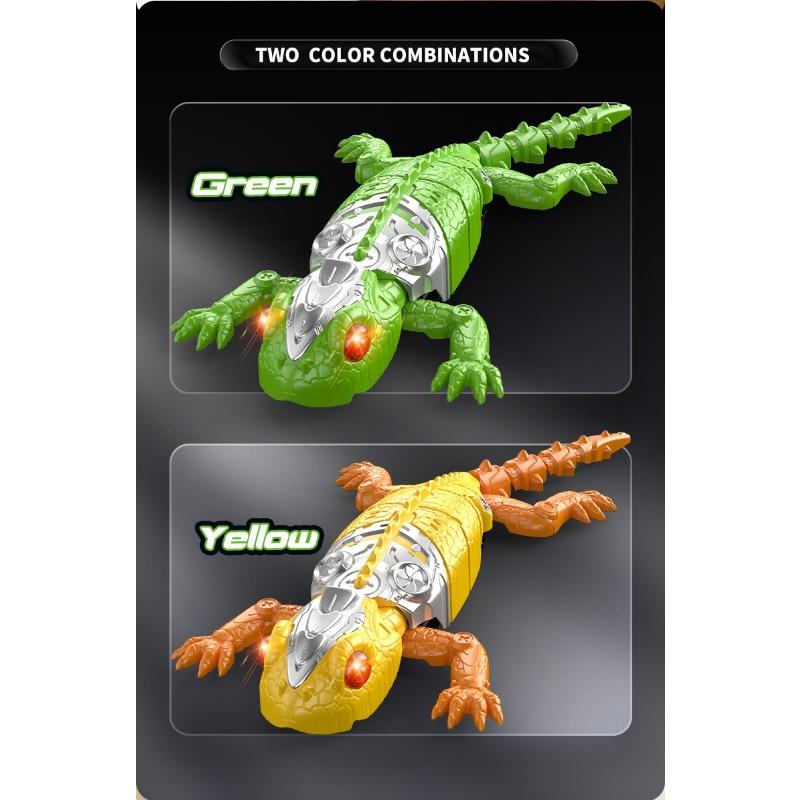 1PACK children's remote control gecko wall climbing car electric simulation lizard bionic chameleon mechanical animal wall climbing toy