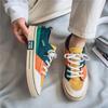 Men 's Casual Four Seasons Fashion Canvas Skateboarding Students Comfortable Sneakers Boys Trending Soft Sole Breathable Shoes