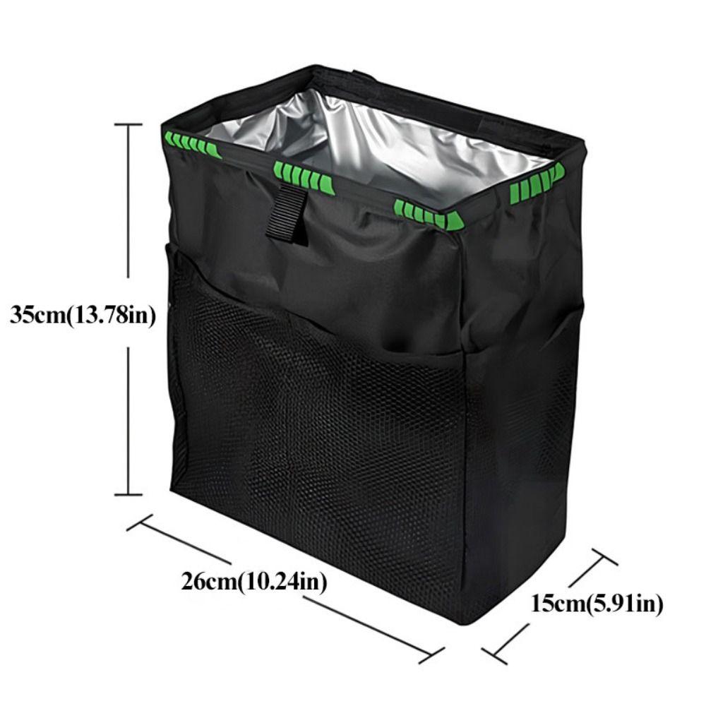 Waterproof Hanging Litter Bag Leak Proof Garbage Storage Car Accessories Car Waste Bins  Rear Seat