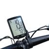 Multifunktionaler LCD-Bildschirm Fahrradcomputer Kabellos Fahrrad Wasserdicht Tachometer Kilometerzähler Radfahren 2,8 Zoll Wasserdicht