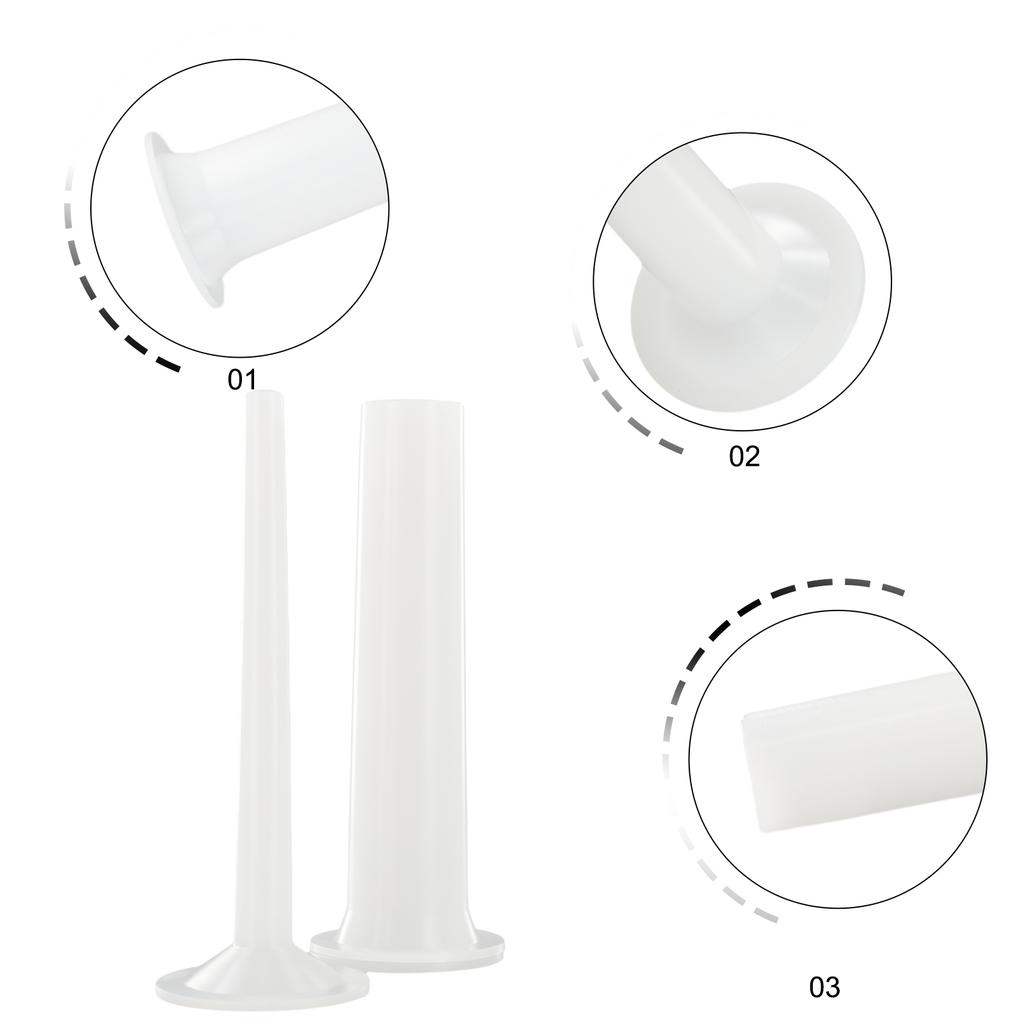 3Pcs DIY Sausage Making Funnel Sausage Stuffer Filling Tubes For Handmade Meat Grinder Stuffer Filler Tube Kitchen Meat Tools