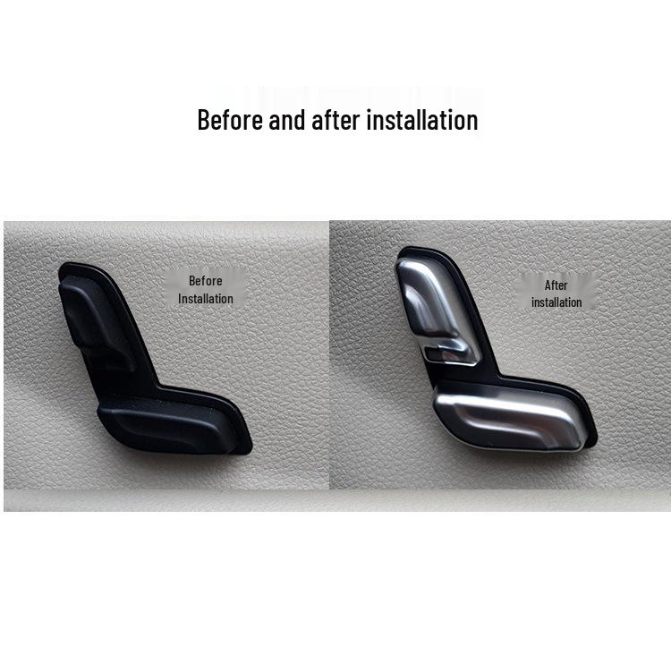 Mercedes Interior Seat Button Decorative Covers for C180, C200, GLK260, GLK300
