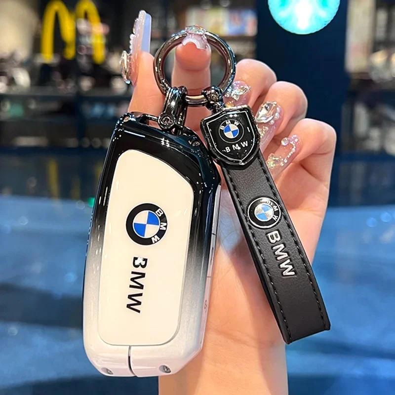 BMW X3 Key Cover Old Style Male Female Blade Shape Shell for 5 Series 3 Series X1 X2 1 Series Car Key Holder Bag