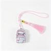 Ethnic Zhuang Brocade Mascot Hanging Ornament Woven Tassel Bag Charm, 7 Colors Available