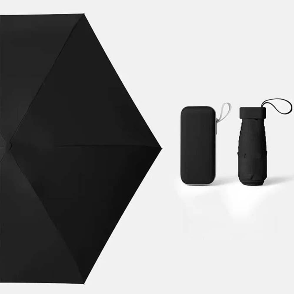 Lightweight Dual-use Folding Umbrella UV Protection Compact Portable Brolly  Daily Use