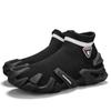 New Men Sports Large Size Shoe Mesh Running Sneakers Slip on Comfortable High Top Shoes Casual Outdoor Tennis Training Sneakers