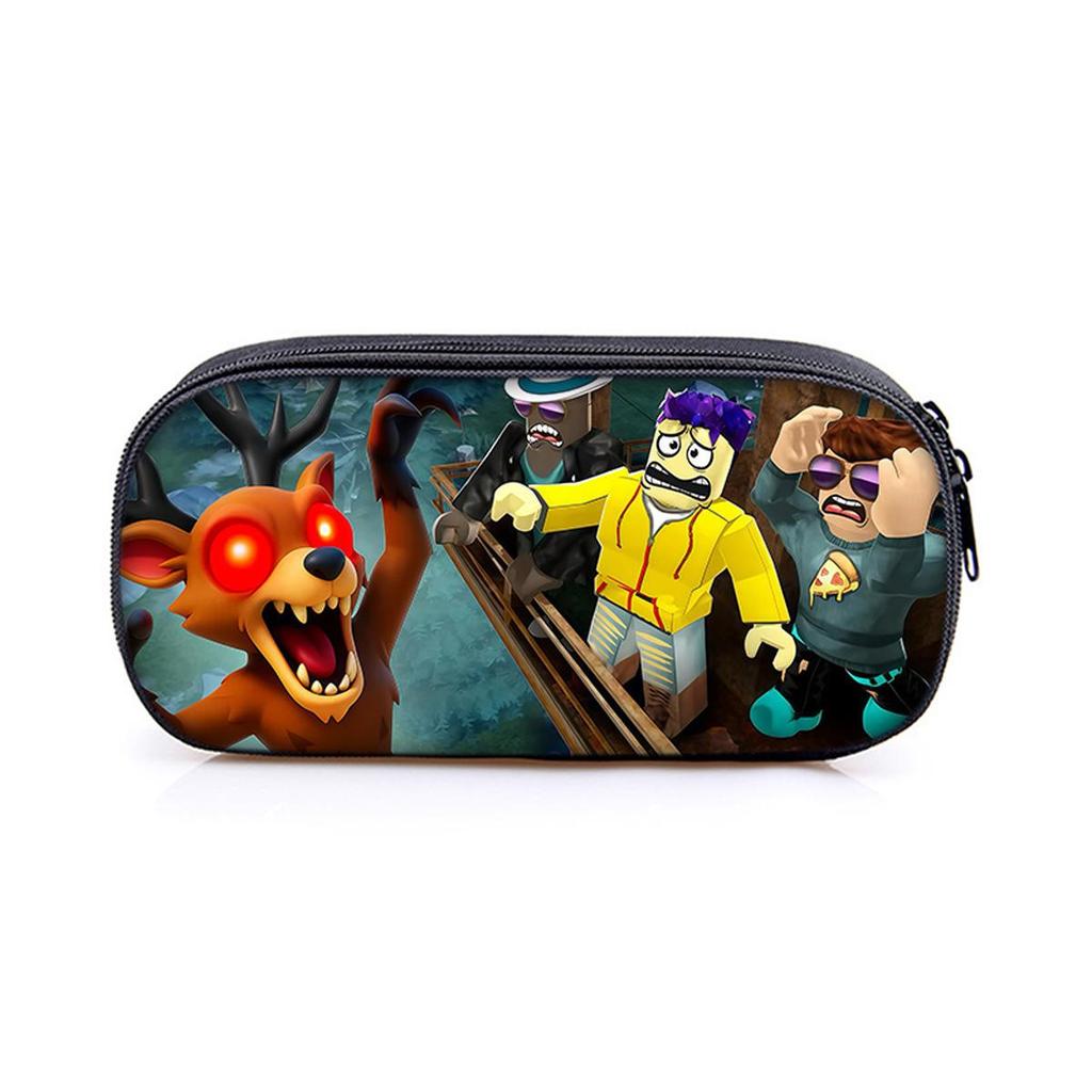 99 Days In the Forest: Roblox-Themed Pencil Case for Students