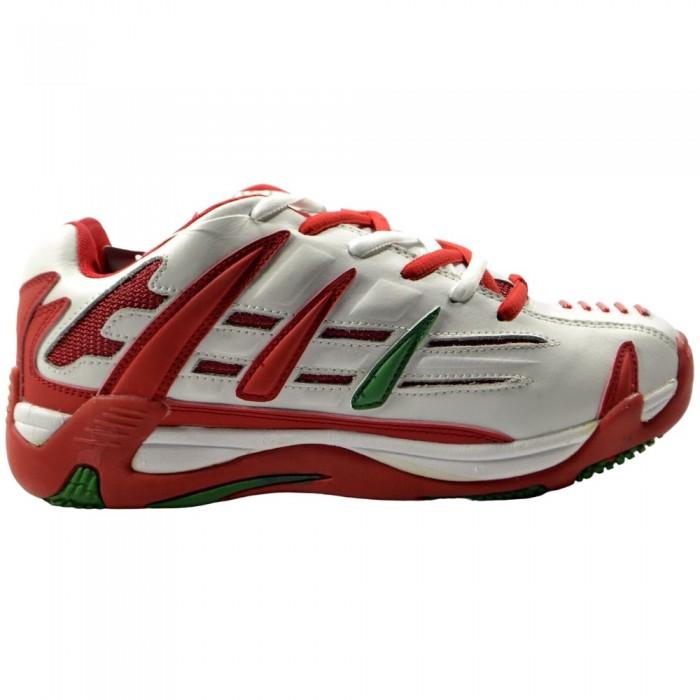 Rurik Unisex Adult Flames Skate Shoes 7.5 UK blanc/rouge