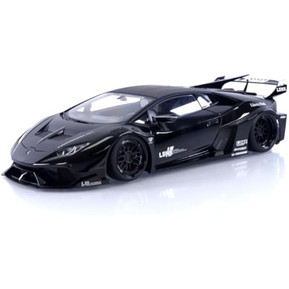 AutoArt (AutoArt) 1/18 Liberty Walk LB-Silhouette Works Lamborghini Huracan GT Black Finished