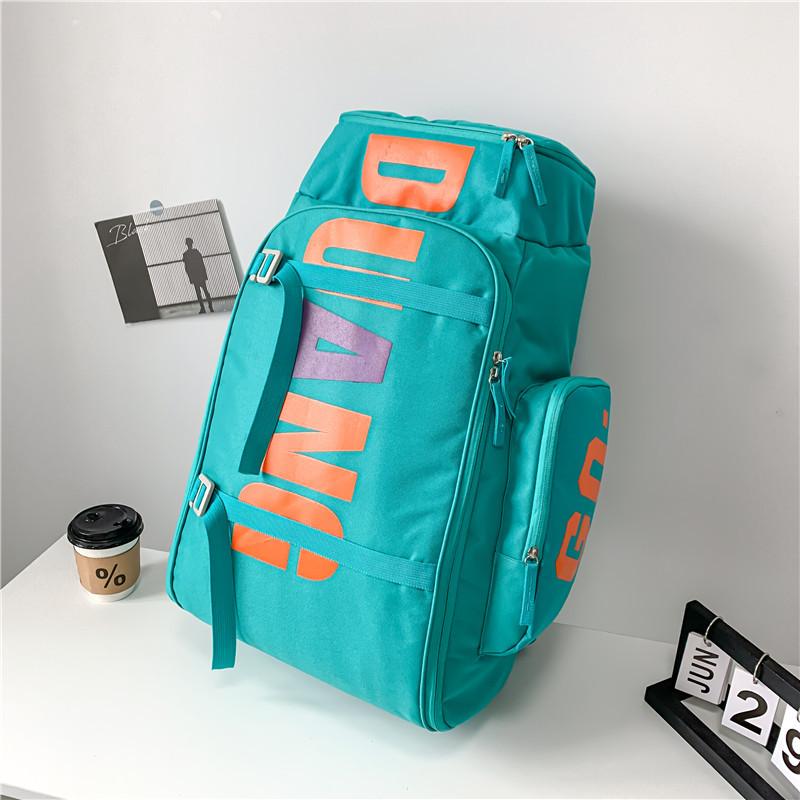 Herren-Rucksack, doppelschulterige Tasche mit Nass- und Trockentrennung, Reisetasche mit extra großem Fassungsvermögen, Sport- und Fitnesstasche, Damen-Ski und