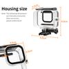 HONGDAK 60M Waterproof Case For GoPro Hero 11 10 9 6 7 5 Underwater Diving Housing Cover for GoPro Hero 5 6 7 9 10 Accessories