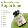 Kapsle z jater hovězího dobytka krmeného trávou, obsahující přirozené železo, vitamín A a vitamín B12, dodávají energii a jsou vhodné pro dospělé.