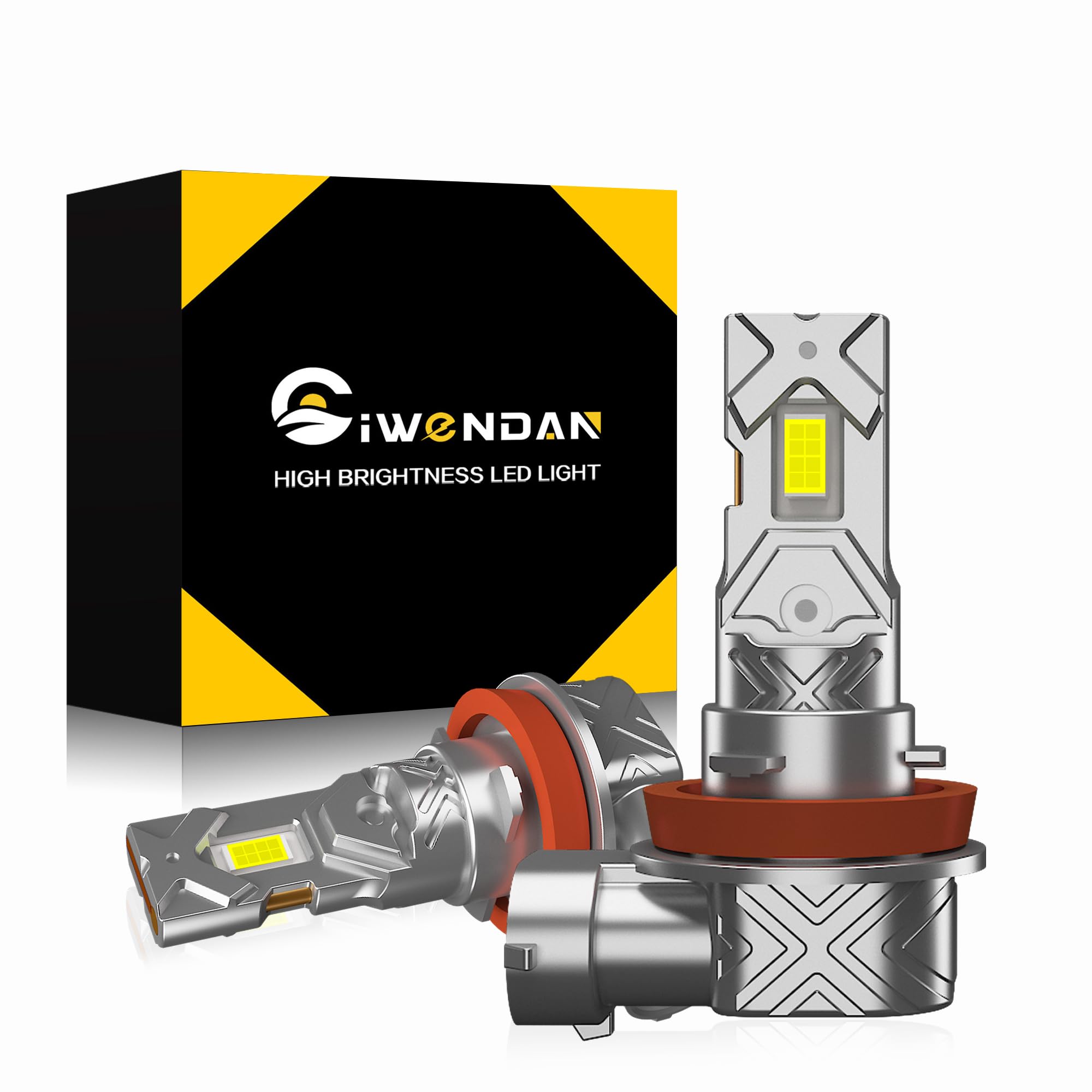 

CIWENDAN New Development H8 H9 H11 H16 LED Headlight, Fog Light, Vehicle Inspection, High белый