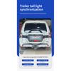 For Pajero V97/V93 trailer wiring harness Eur 13/7 pin trailer RV tail light signal Australia 12/7 pin PAJERO V77 V73 Socket