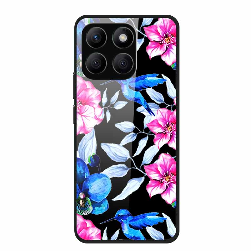 For Honor X8c Case X8 c X 8c Tempered Glass Hard Back Cover Phone Case For Honor X8c 4G Case HonorX8c X 8 c Capa Soft TPU Bumper