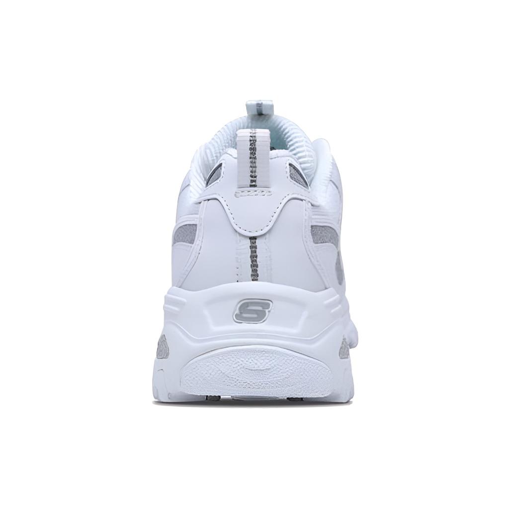 Skechers D'lites Now & Then 'White Silver' Women's 11923-WSL